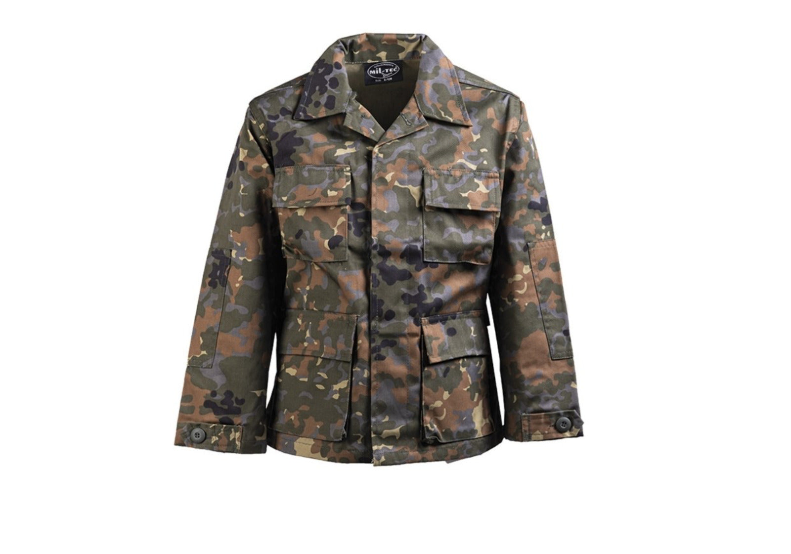 US Army Style BDU Kids Jacket Outdoor Camping Flectarn Military Camo