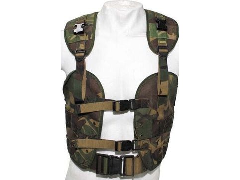 Original Dutch Army Military Vest Tactical NL Camo Tactical Load Bearing