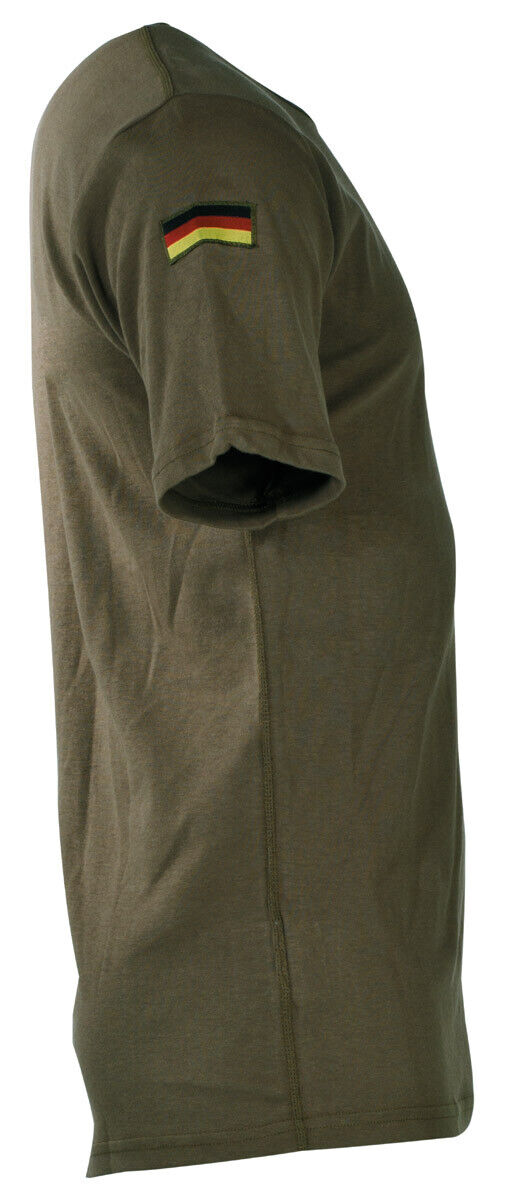 MFH German Army Undershirt Tropical Green Loop Panels Nationality Badg