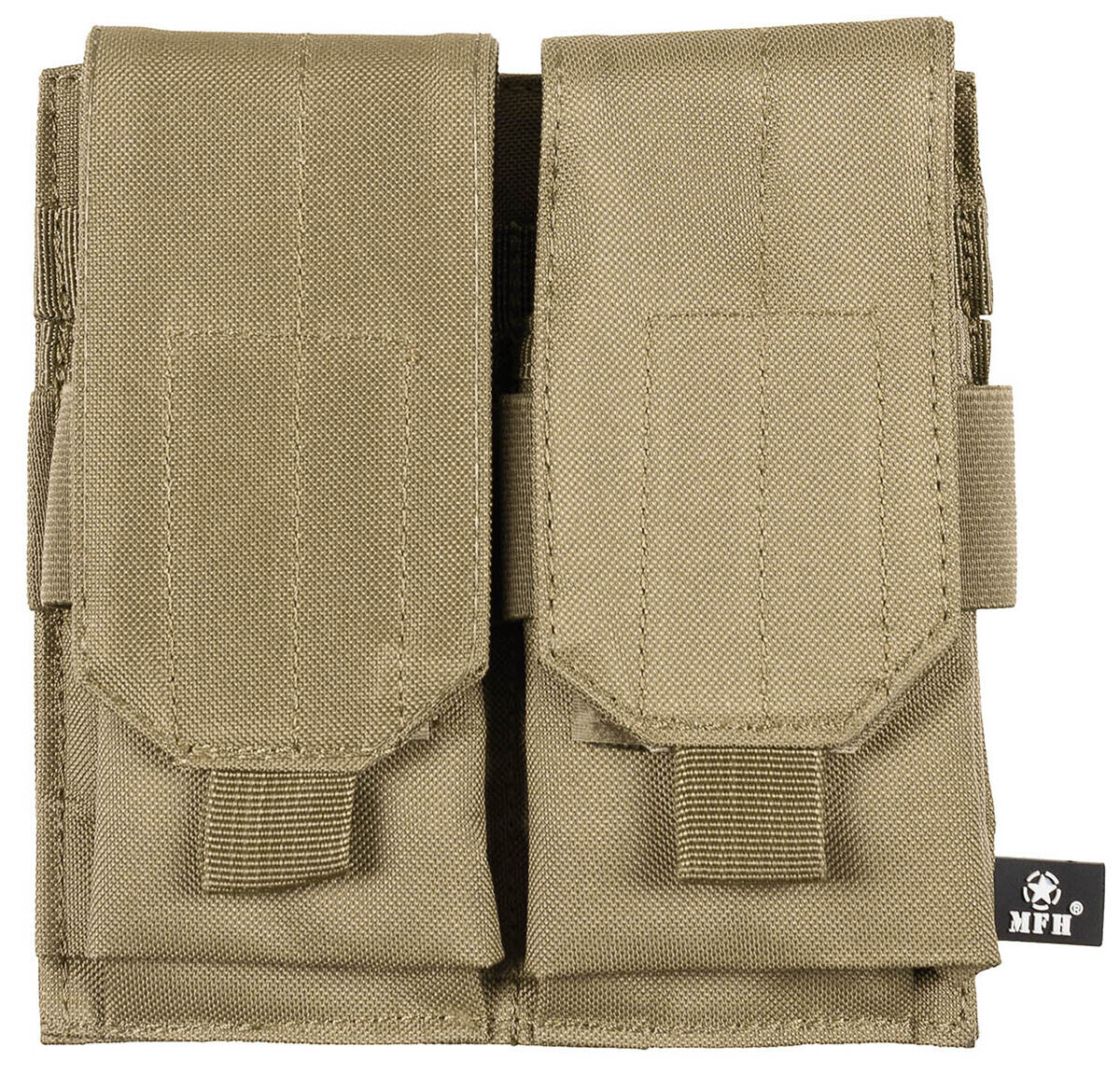 Military Equipment Combat Army Ammo Pouch Double MOLLE Coyote Tan