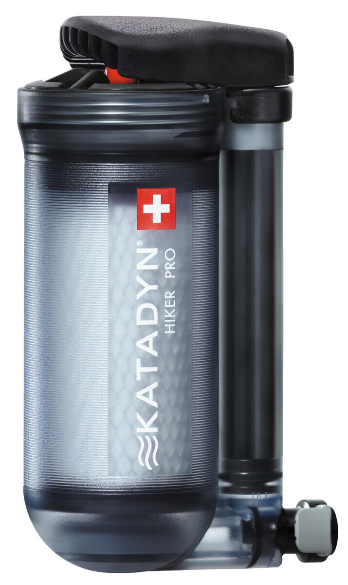 Emergency Survival Kit Water Filter Katadyn Hiker Pro Transparent