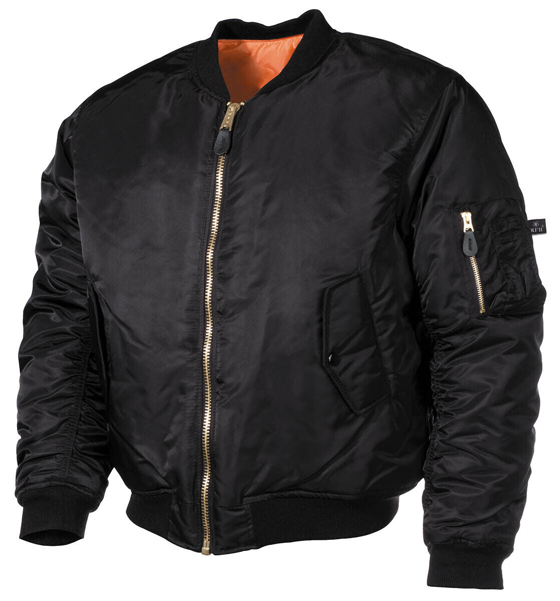 MFH US Flight Jacket MA1 Black