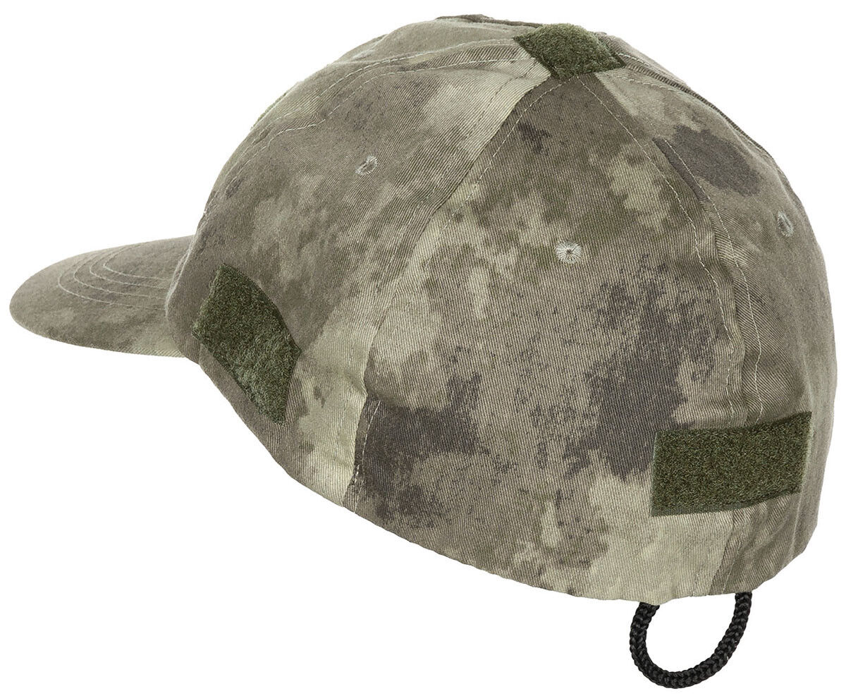 US Army Military Field Outdoor Operations Cap With Loop Panels HDT-camo