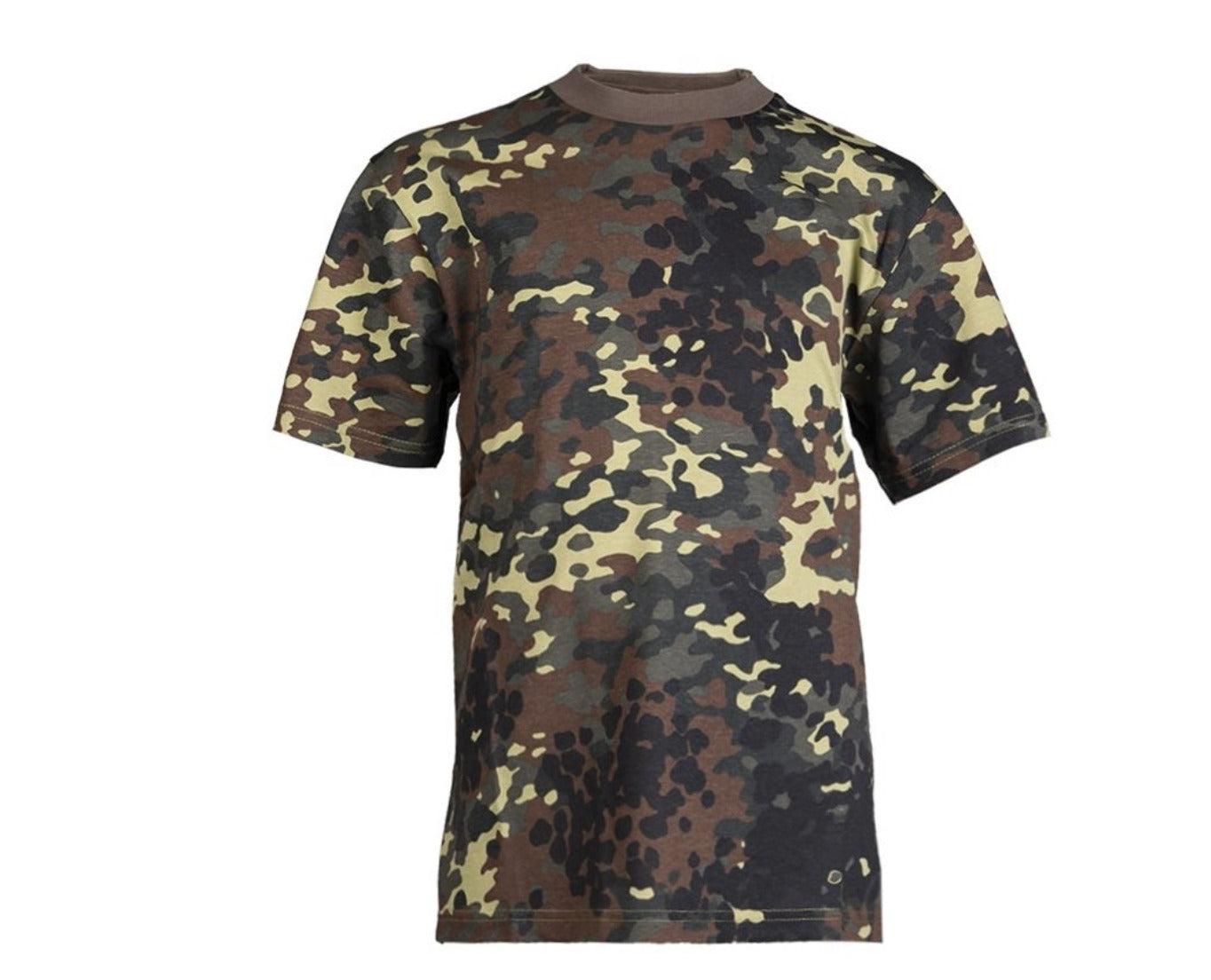 US Army Style Kids Size T-Shirt Outdoor Camping Sport Flecktarn