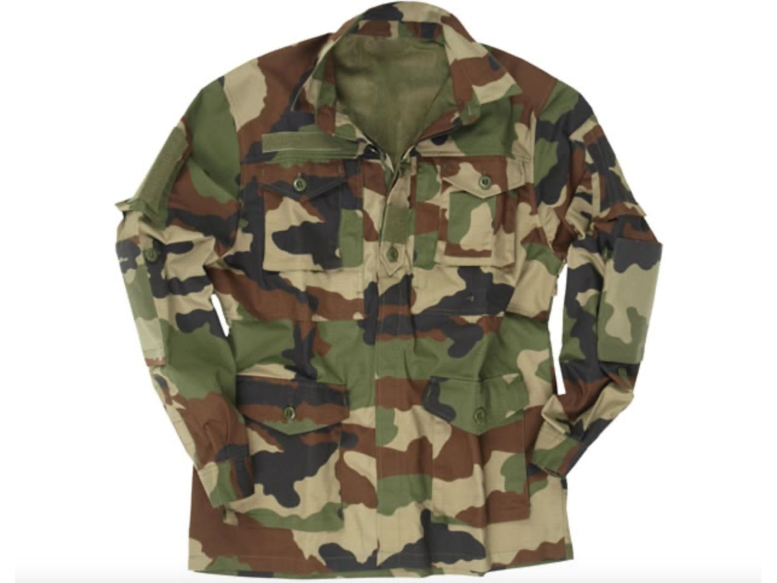 French Army Genuine Original Commando Smock Shirt Light Jacket CCE Camo