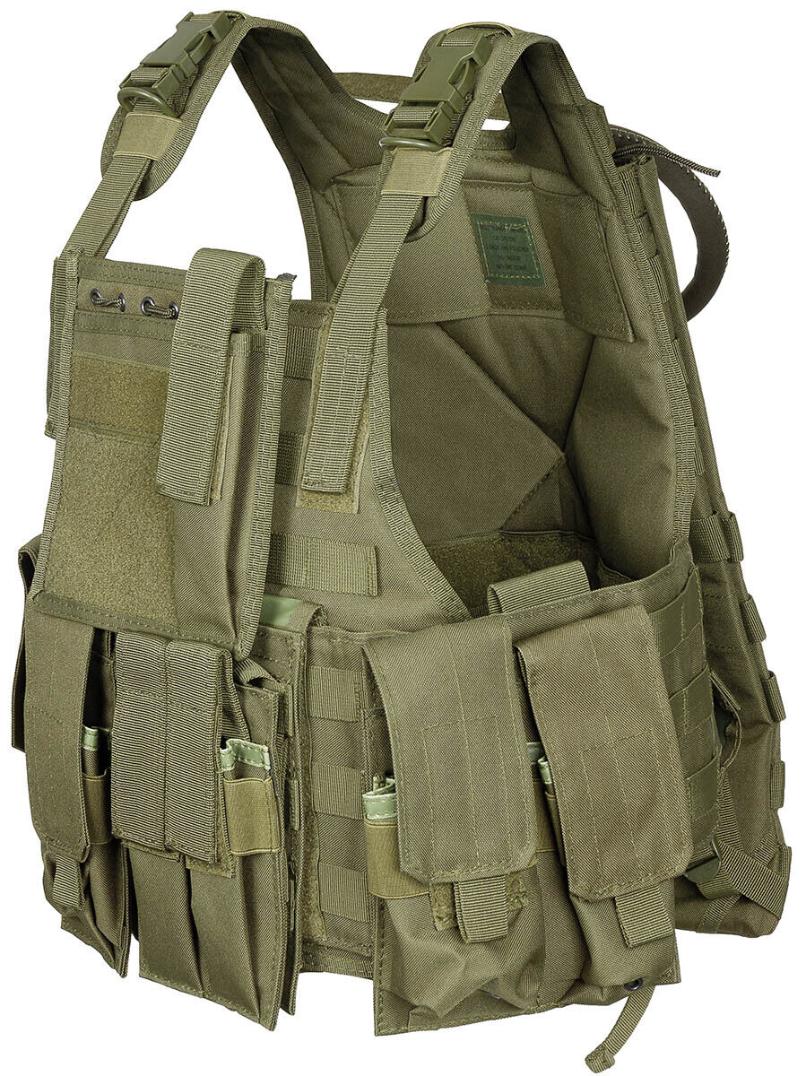 MFH Vest Ranger Several Pouches Green