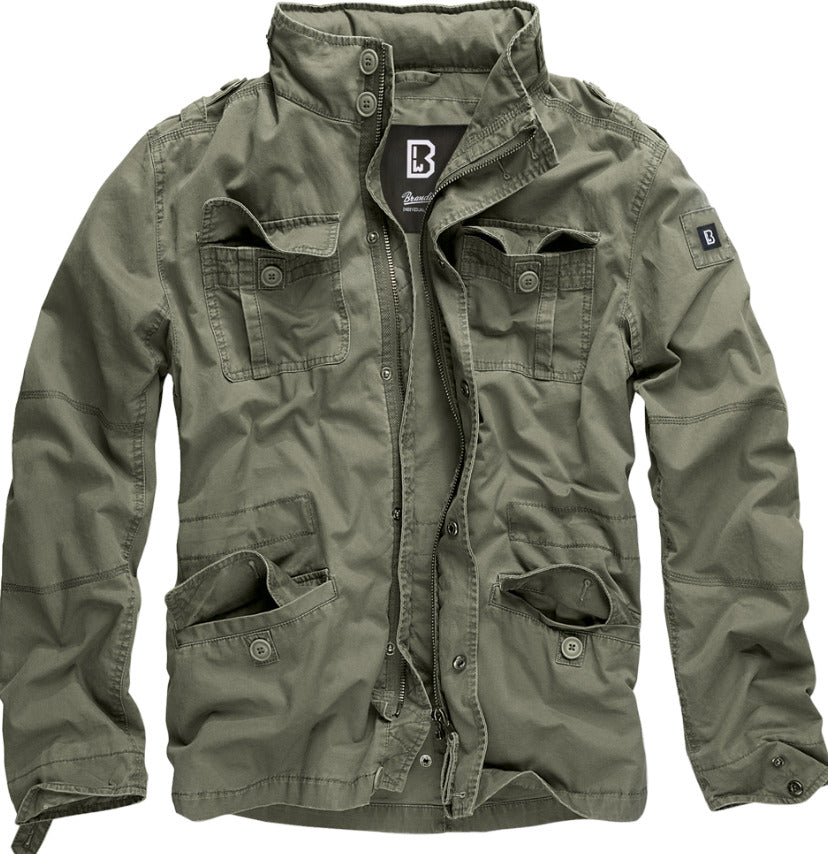 Brandit Britannia Jacket Marine Cadet Field Outdoor Urban Military Olive