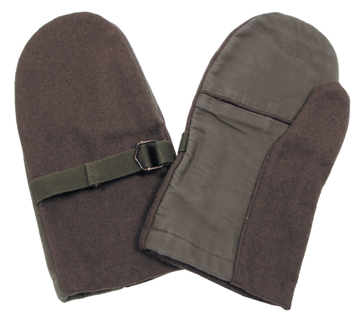 Original Austrian Army Mittens Green Shooting – Used