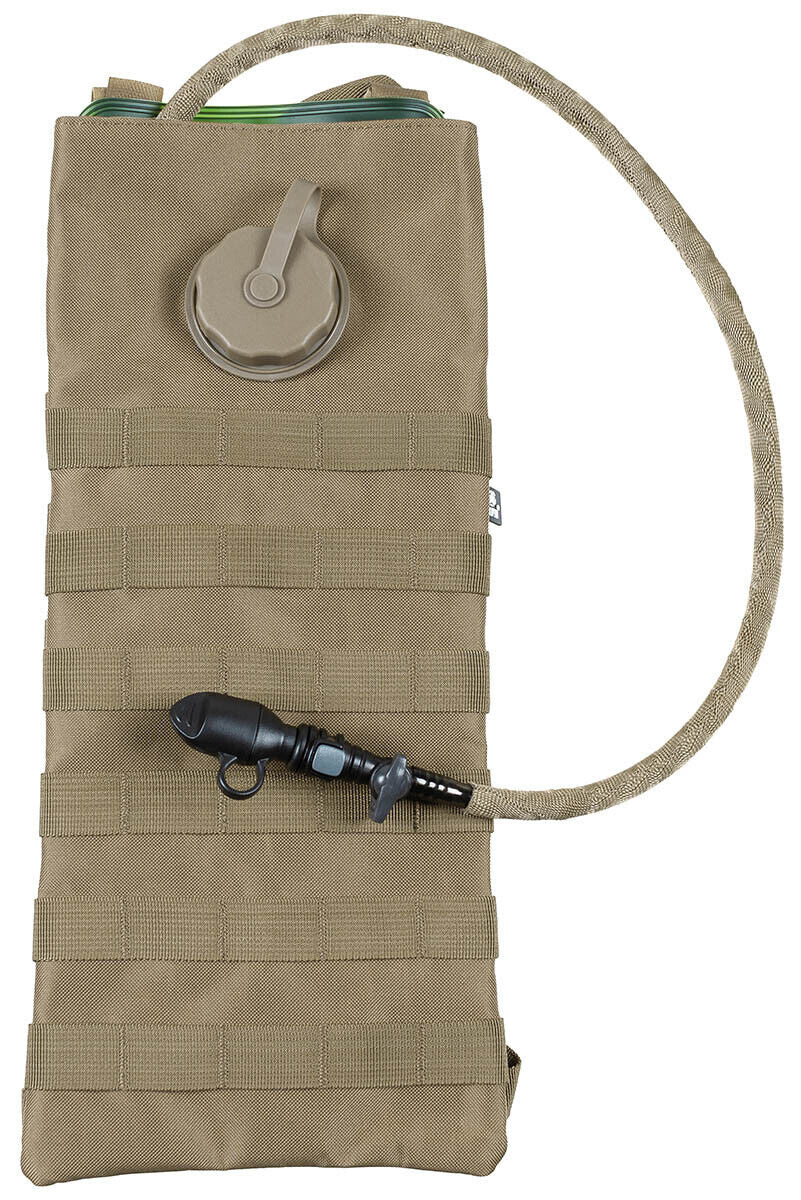 Hydration Backpack Hiking Outdoor MOLLE 2,5L With TPU Bladder Coyote Tan