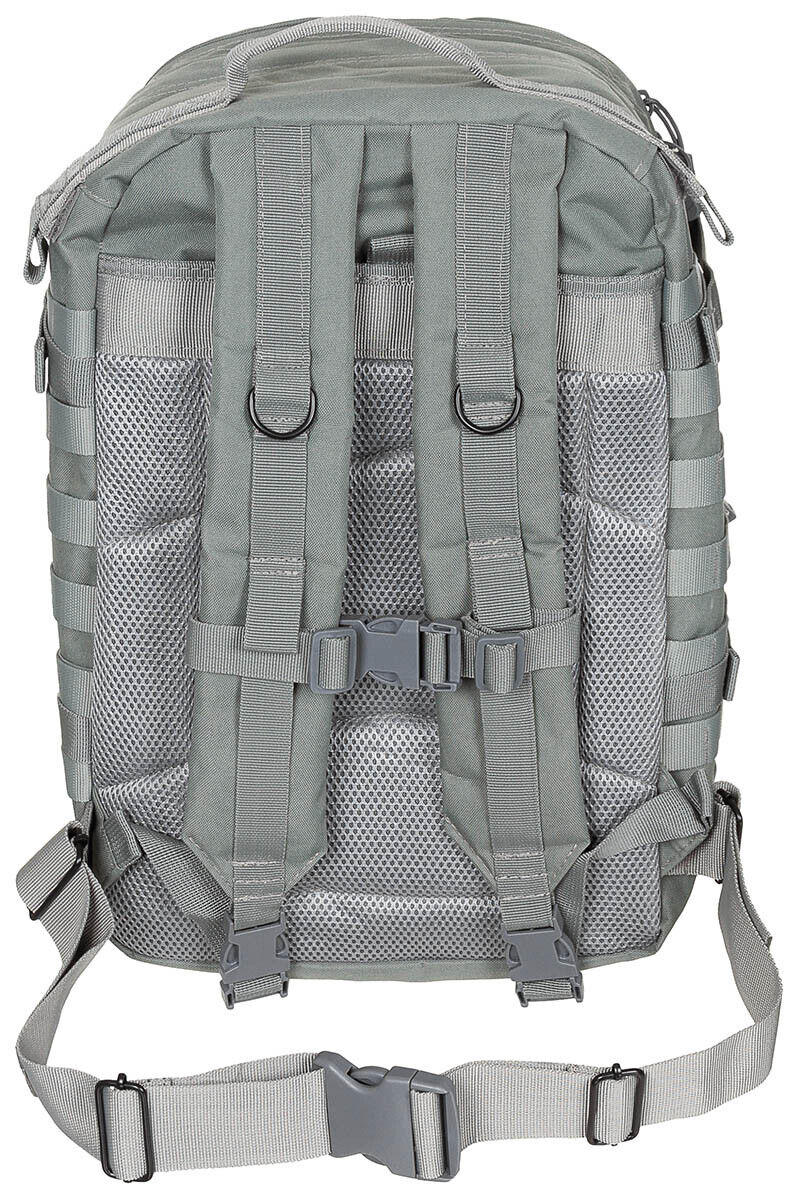 US Backpack Assault II 40 L Tactical MOLLE Rucksack MFH Silver Military Army