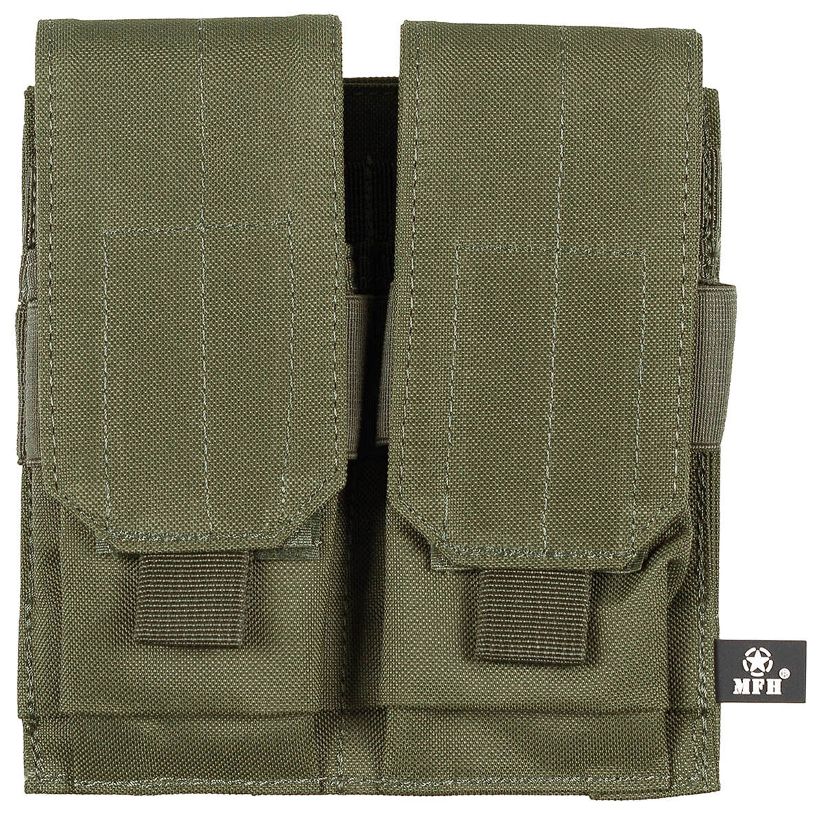 Military Equipment Combat Army Ammo Pouch Double MOLLE OD Green