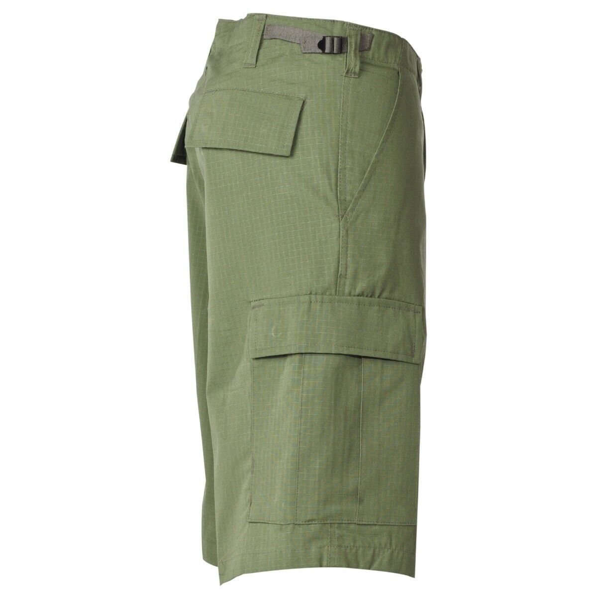 Shorts Bermuda Shorts Men's Military Army BDU Leg Pockets Rip Stop OD Green