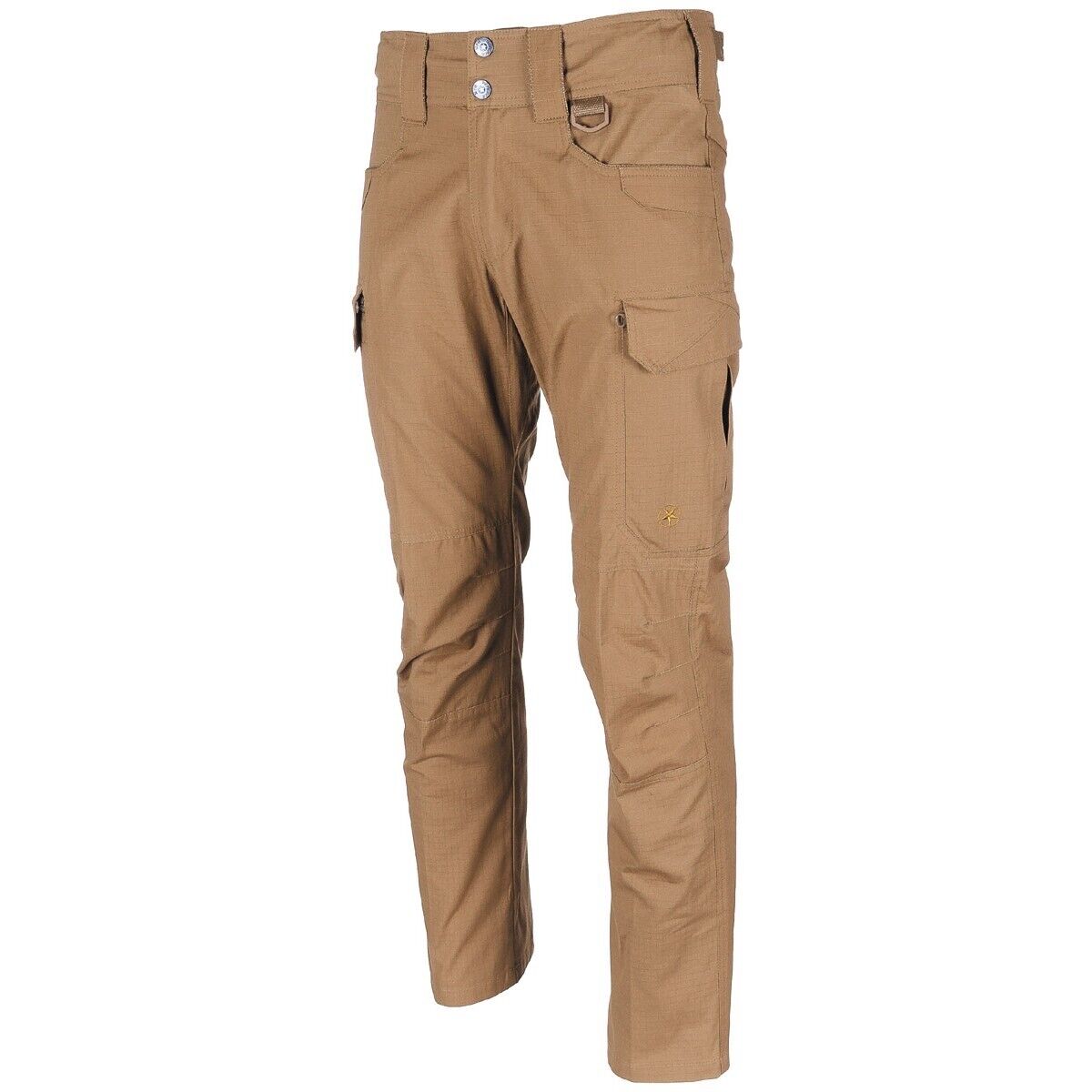 Trousers Military Tactical Hunting Fishing Storm Rip Stop Coyote Tan MFH Men's