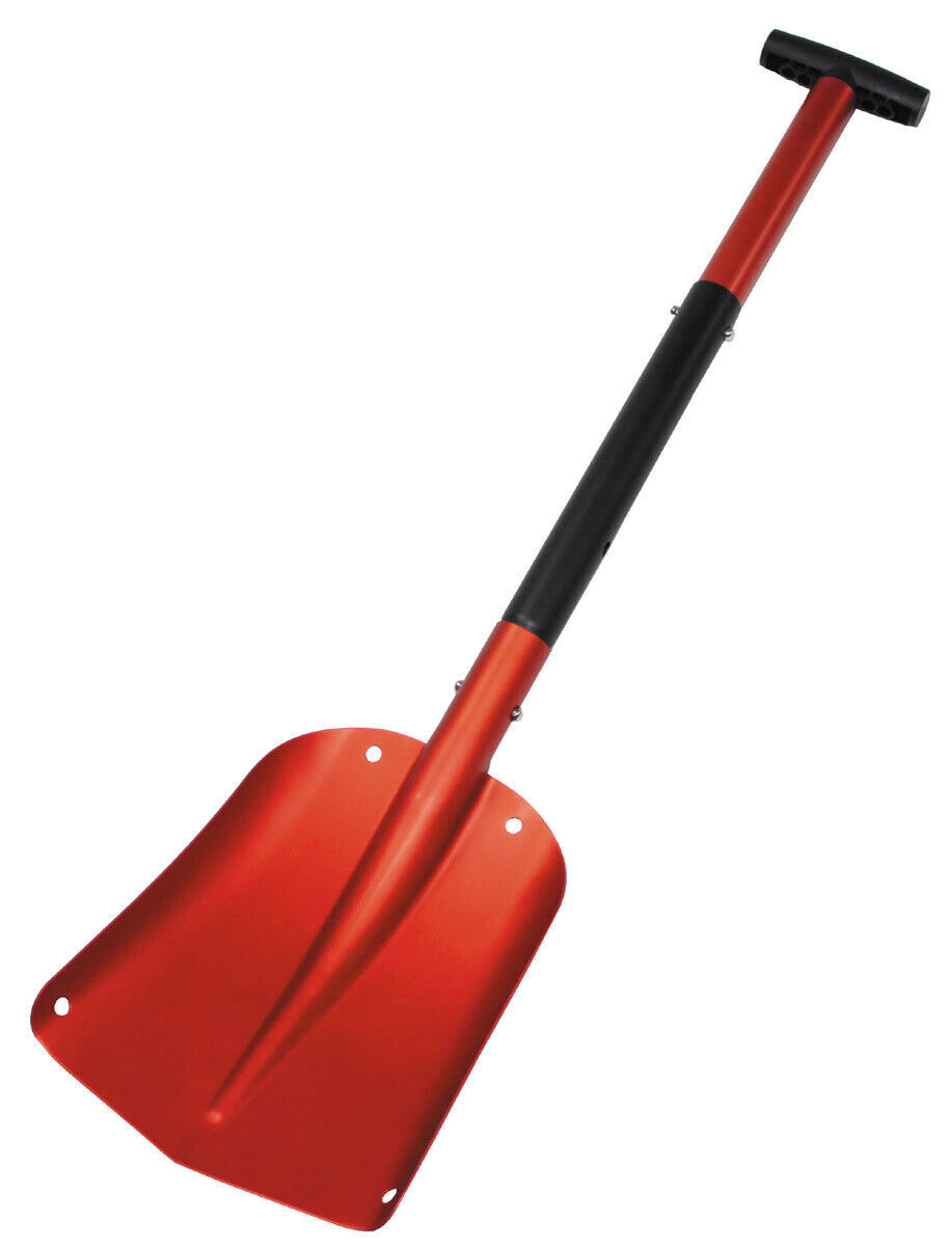 Avalanche Shovel Deluxe Aluminium 3-Part Adjustable Blade Size: 28x21.5cm