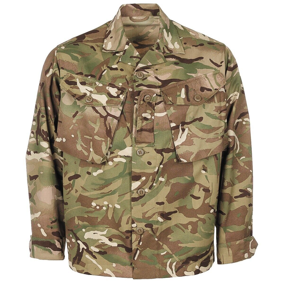 British Army Barrack Field Shirt MTP Camo Military Surplus Tactical Gear