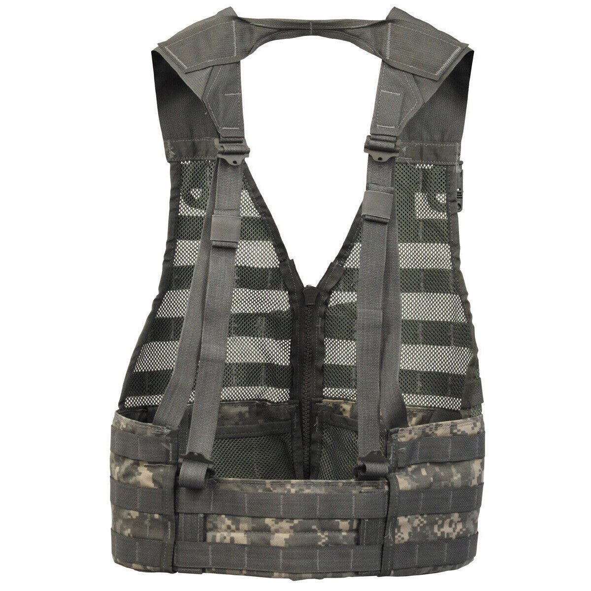 Original US Army Military Combat Vest MOLLE II Modular FLC AT-digital Camo