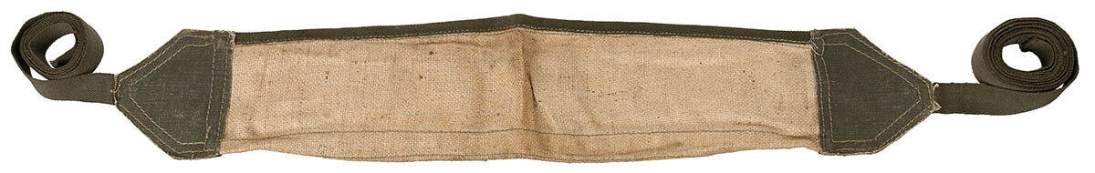 Military surplus explosives bag, OD green, used