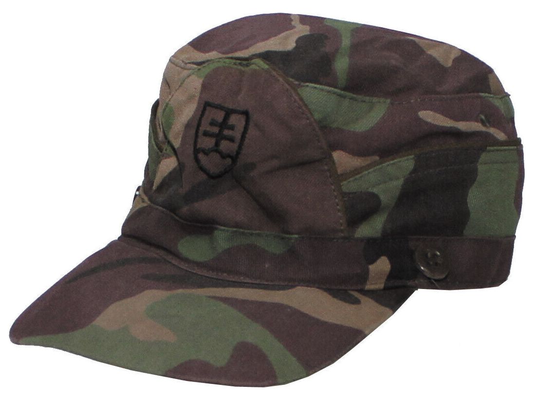 Original Slovakian Army Military Field Cap M 97 Camo Used