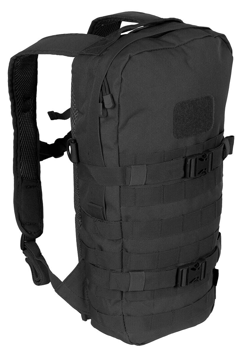 Outdoor Hiking Adjustable Backpack Military Army Daypack Black 15L