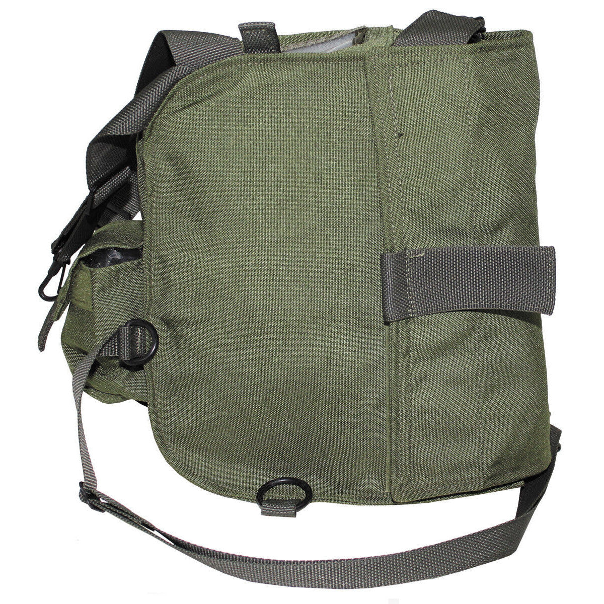 US Military Original Army Bag For Protective Mask Case OD Green Used