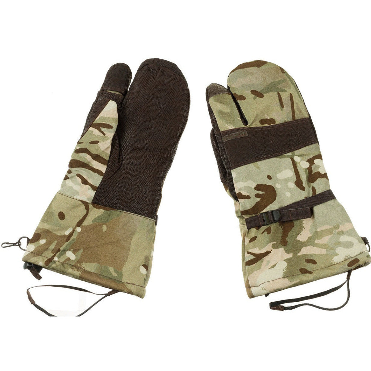 Original British Army GB Mittens MTP Camo Gore-tex Trigger Finger Waterproof