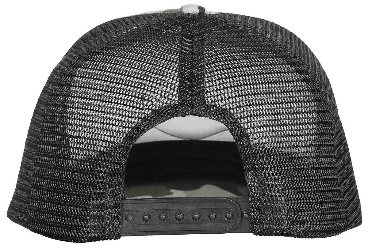 US Army Military Trucker Field Camo Cap With Loop Panels urban, size-adjust