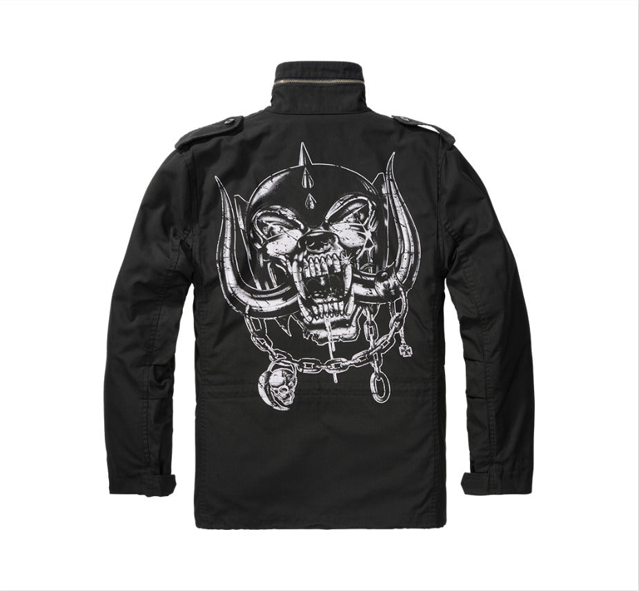 Brandit Motherhead M65 Classic Outdoor Jacket Stylish Urban Jacket Black