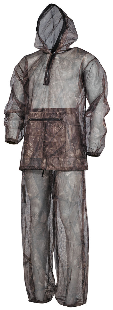 Mosquito Insect Fishing Outdoor Camping Overall Suit Brown Camo MFH