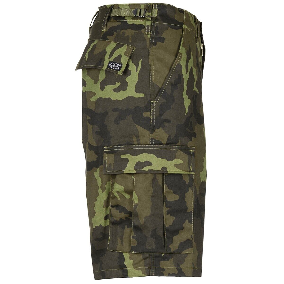 Shorts Bermuda Shorts Men's Military Army BDU Black Leg M 95 CZ Camo Leg Pockets