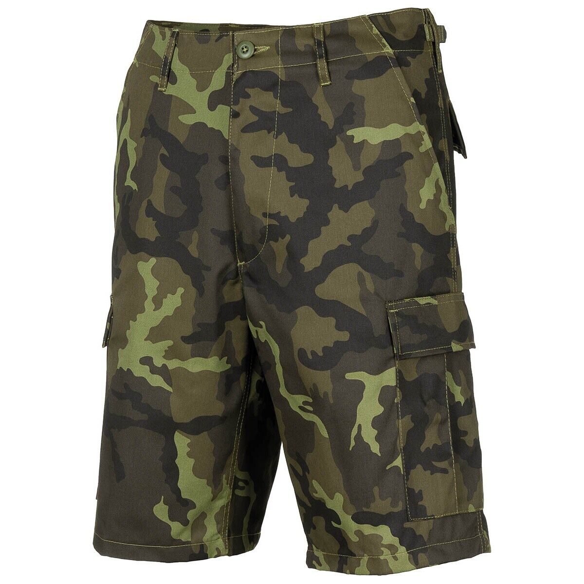 Shorts Bermuda Shorts Men's Military Army BDU Black Leg M 95 CZ Camo Leg Pockets