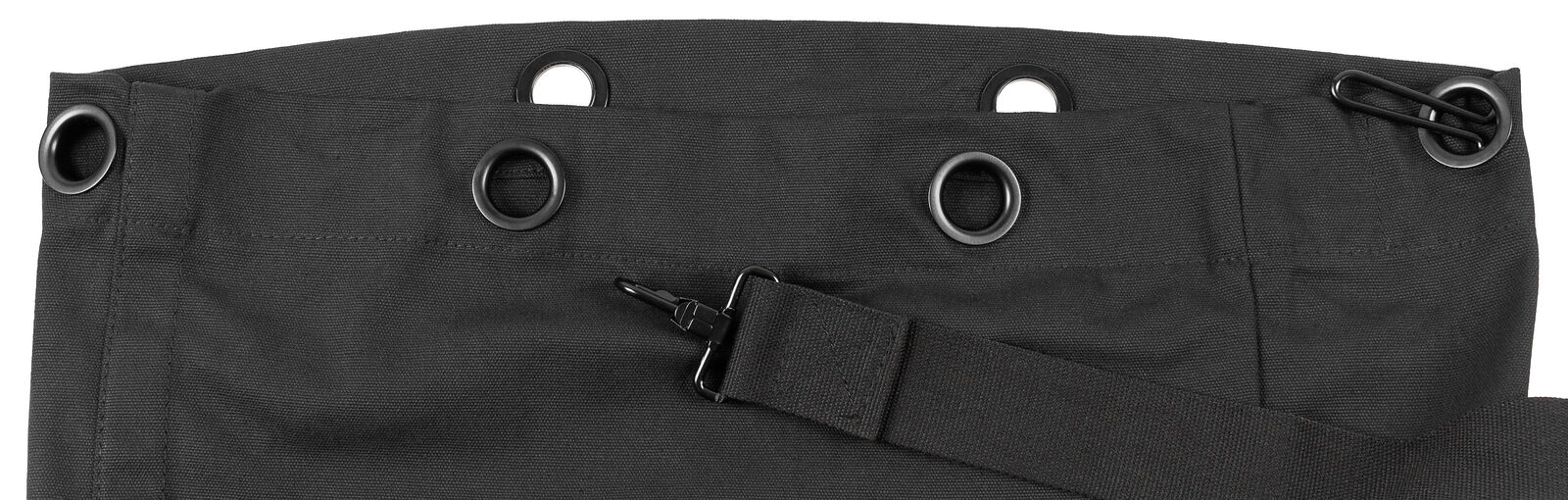 MFH US Duffel Bag with Carrying Strap Black
