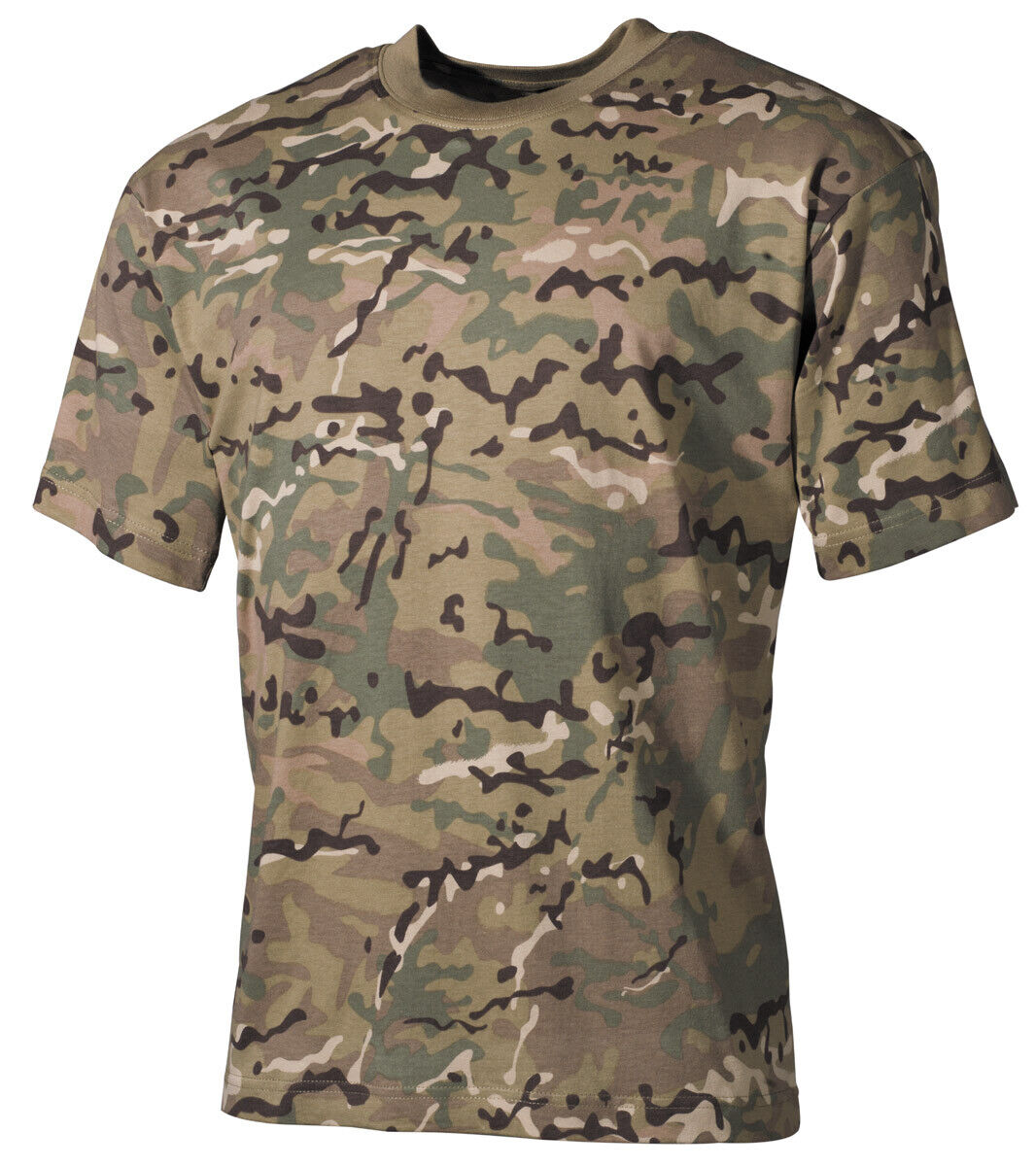 Classic Army Kids T-Shirt US Style Basic Operation Camo 100% Cotton