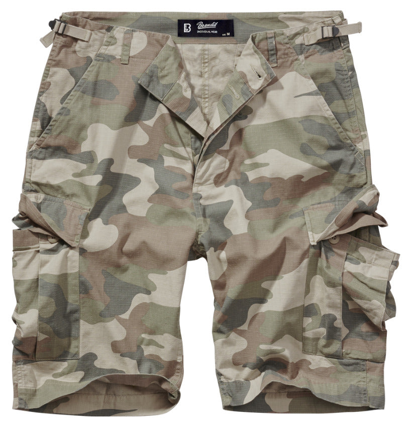 Brandit BDU Shorts Camo Combat Hiking Outdoor Summer Cotton Ripstop