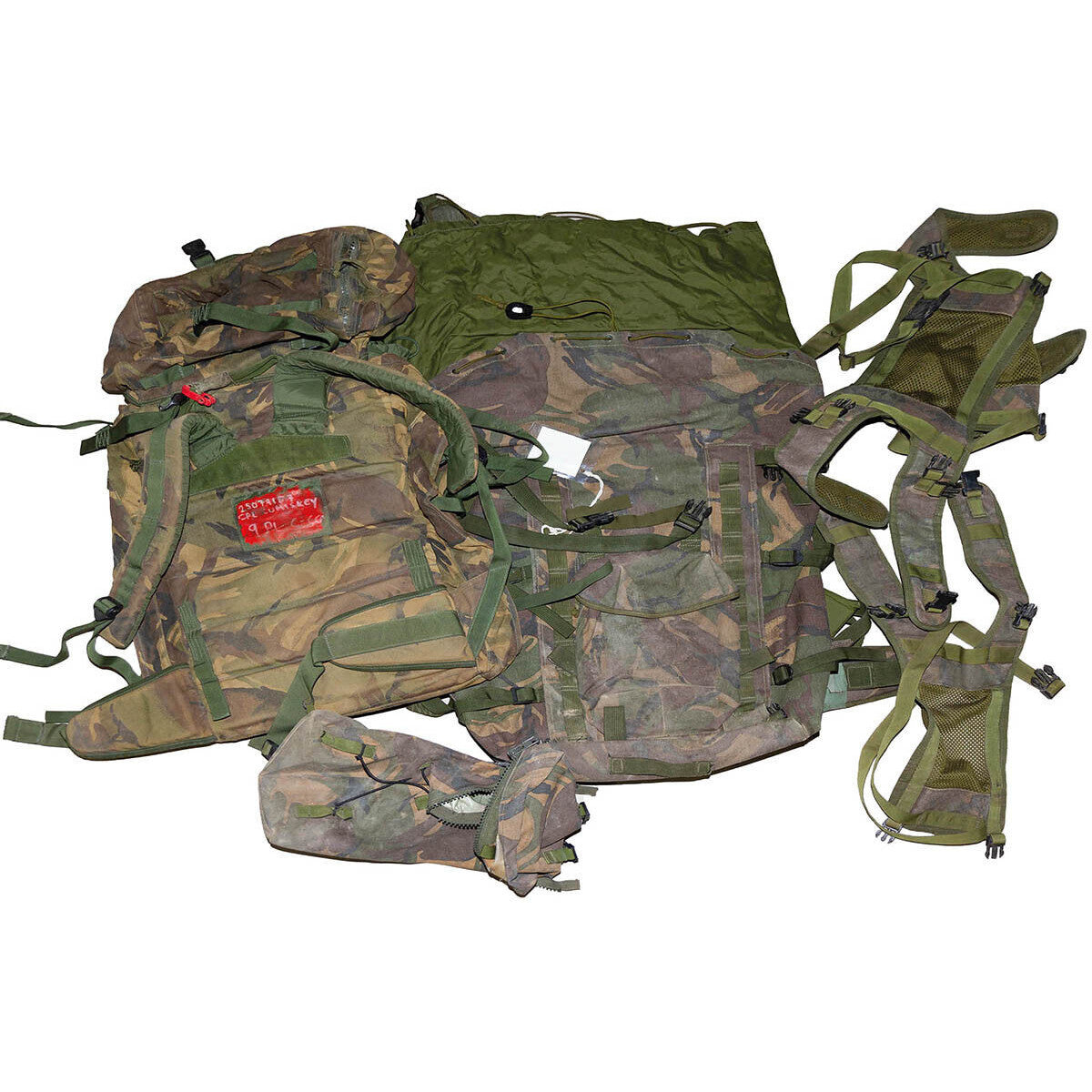 Original British ArmyGB Backpacks Pouches Various Models DPM DEFECTIVE