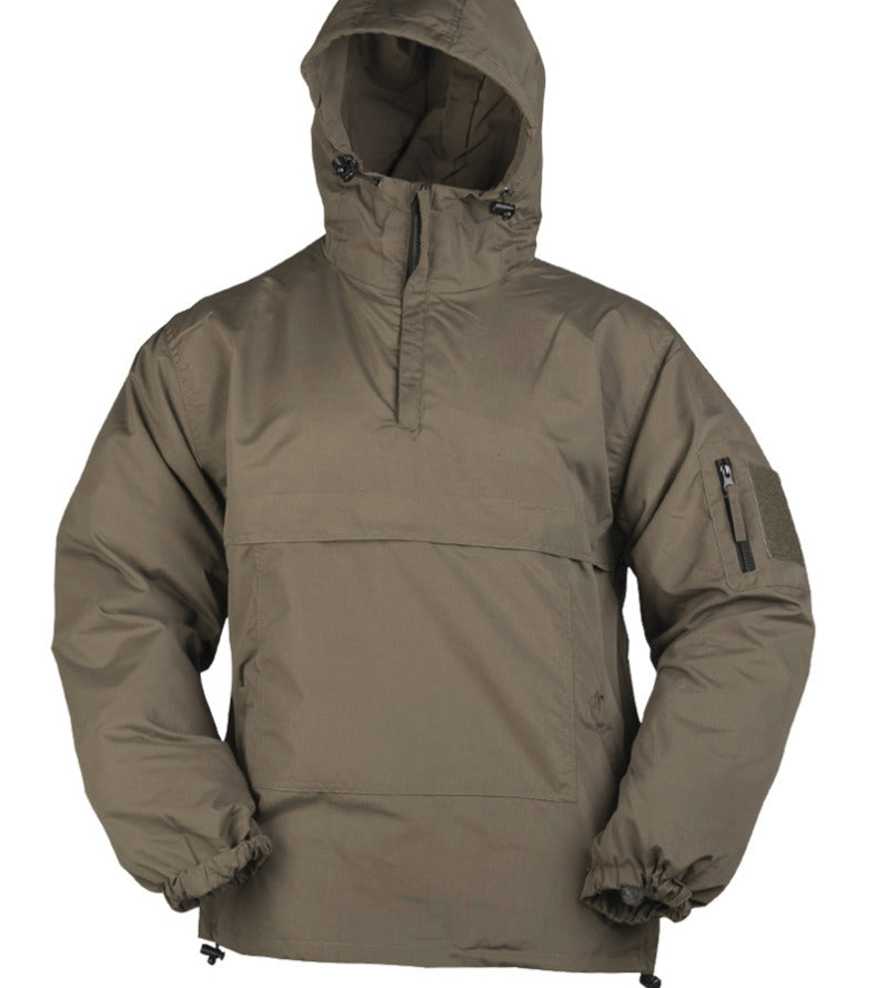 Mil-Tec Summer Jacket Windbreaker Anorak Combat Rain Jacket Slip Style OD Green