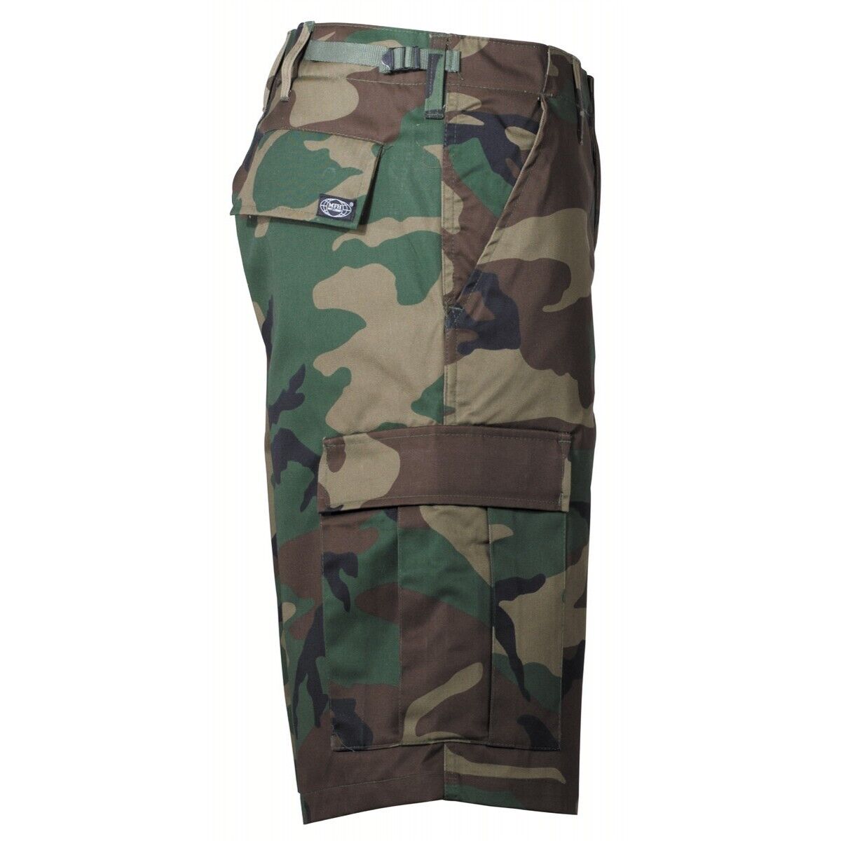 Shorts Bermuda Shorts Camo Military Army BDU Woodland Leg Pockets