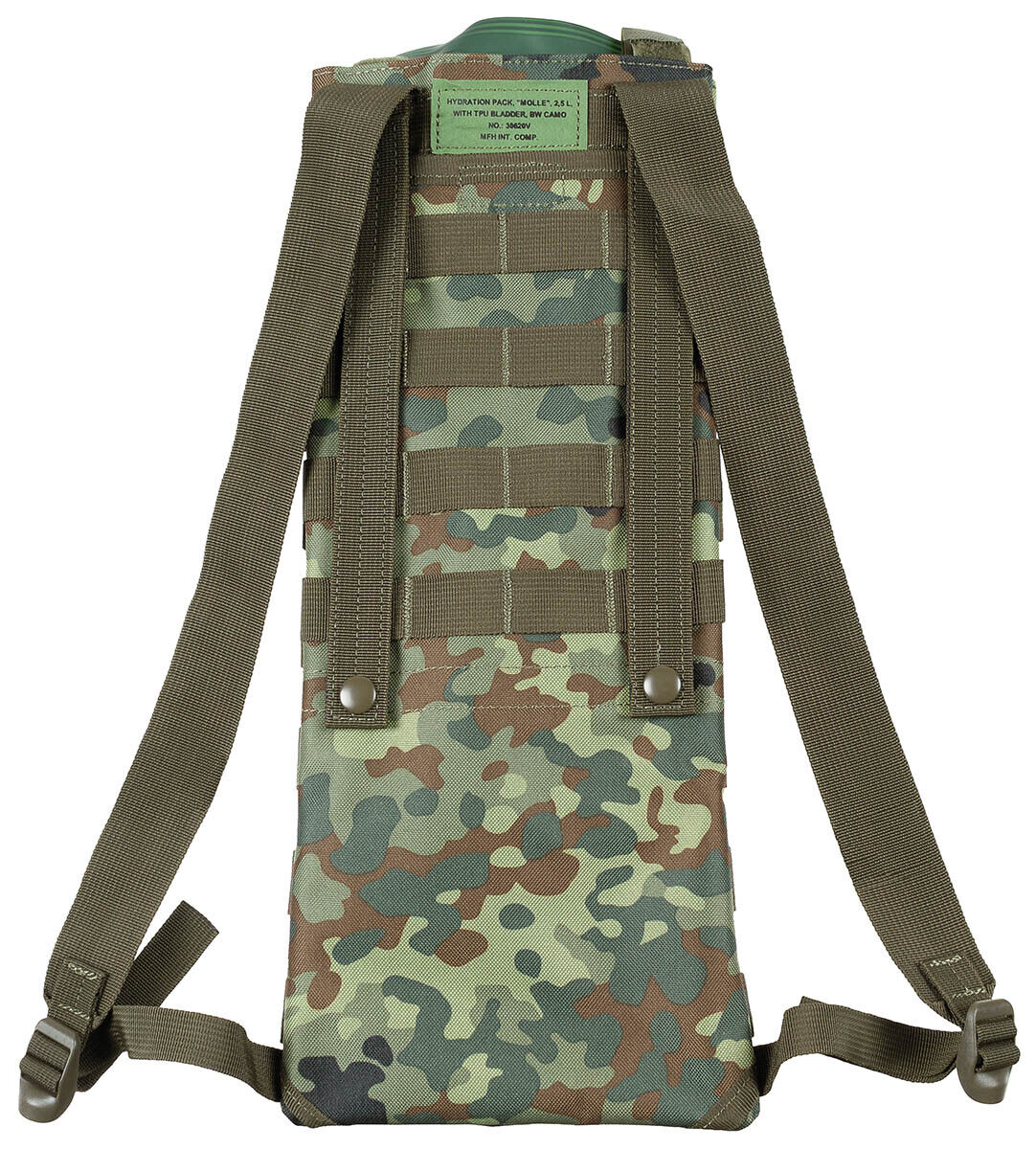Hydration Backpack Hiking Outdoor MOLLE 2,5L With TPU Bladder BW Camo