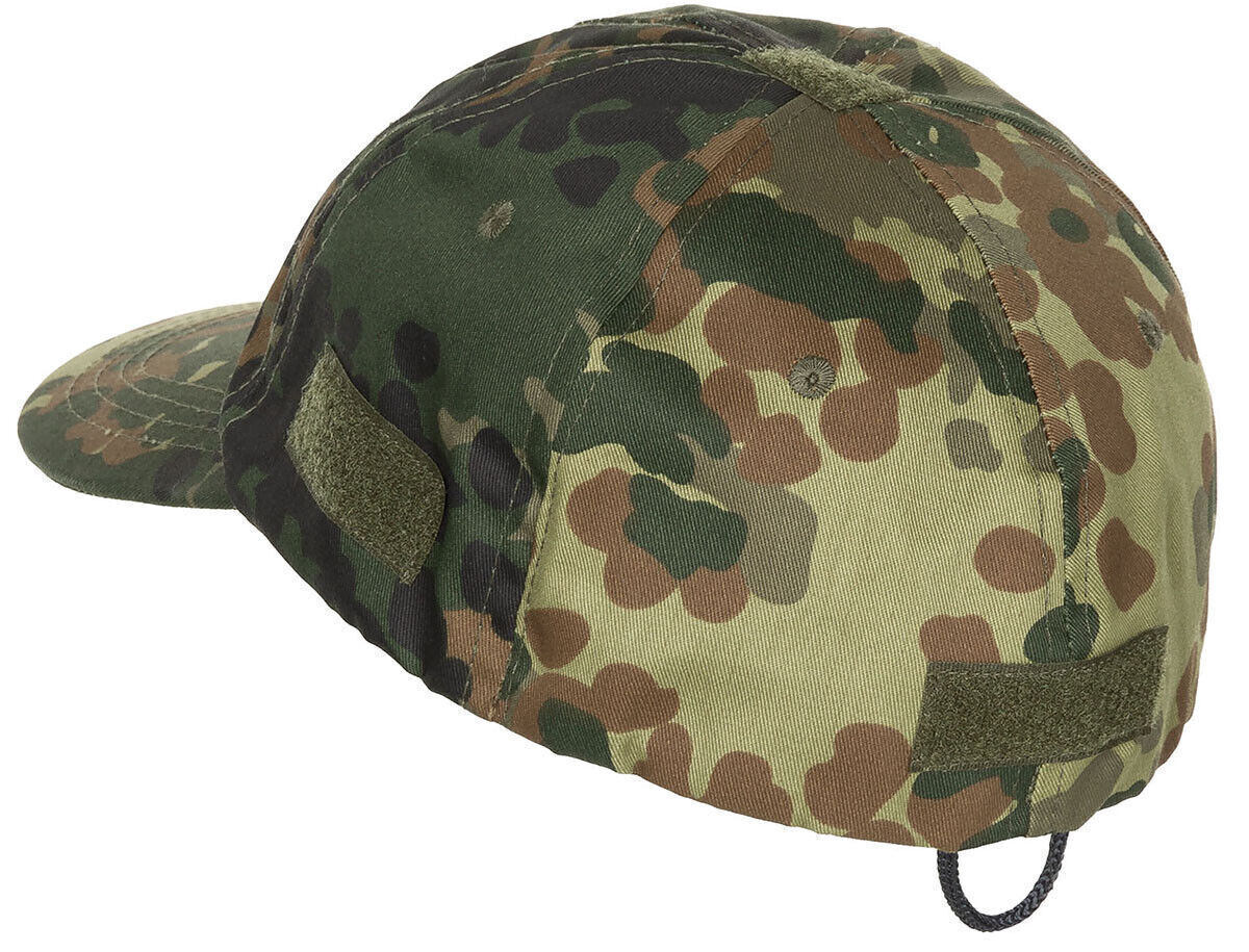 US Army Military Field Outdoor Operations Cap With Loop Panels BW Camo