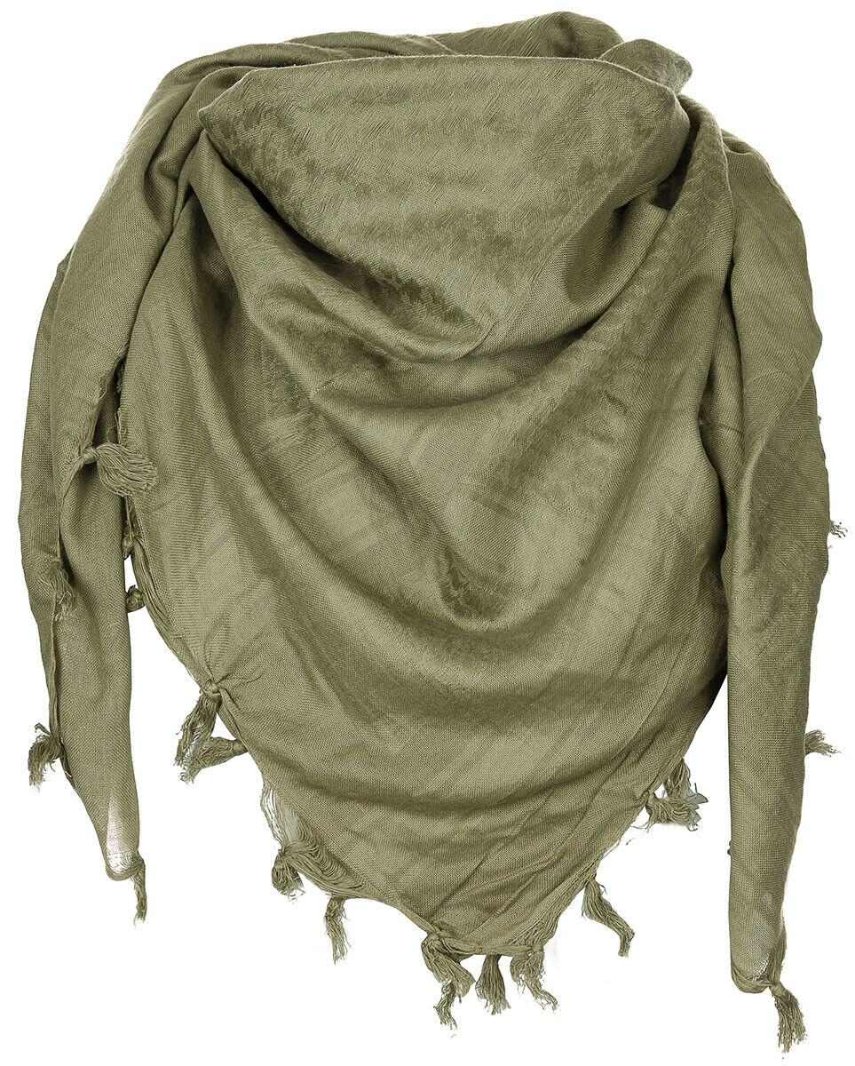 Shemagh Tactical Scarf Multifunctional Against Sun Dust Supersoft OD Green