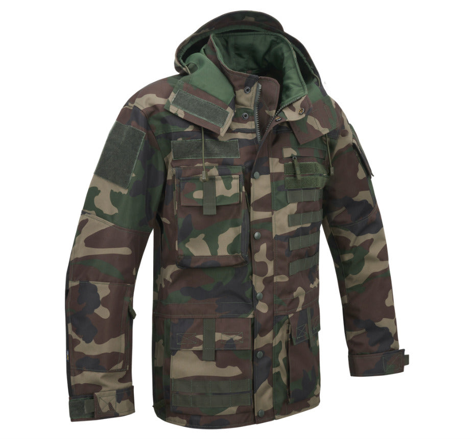 Brandit Performance Jacket Wet Cold Protection Military Army Outdoor Woodland