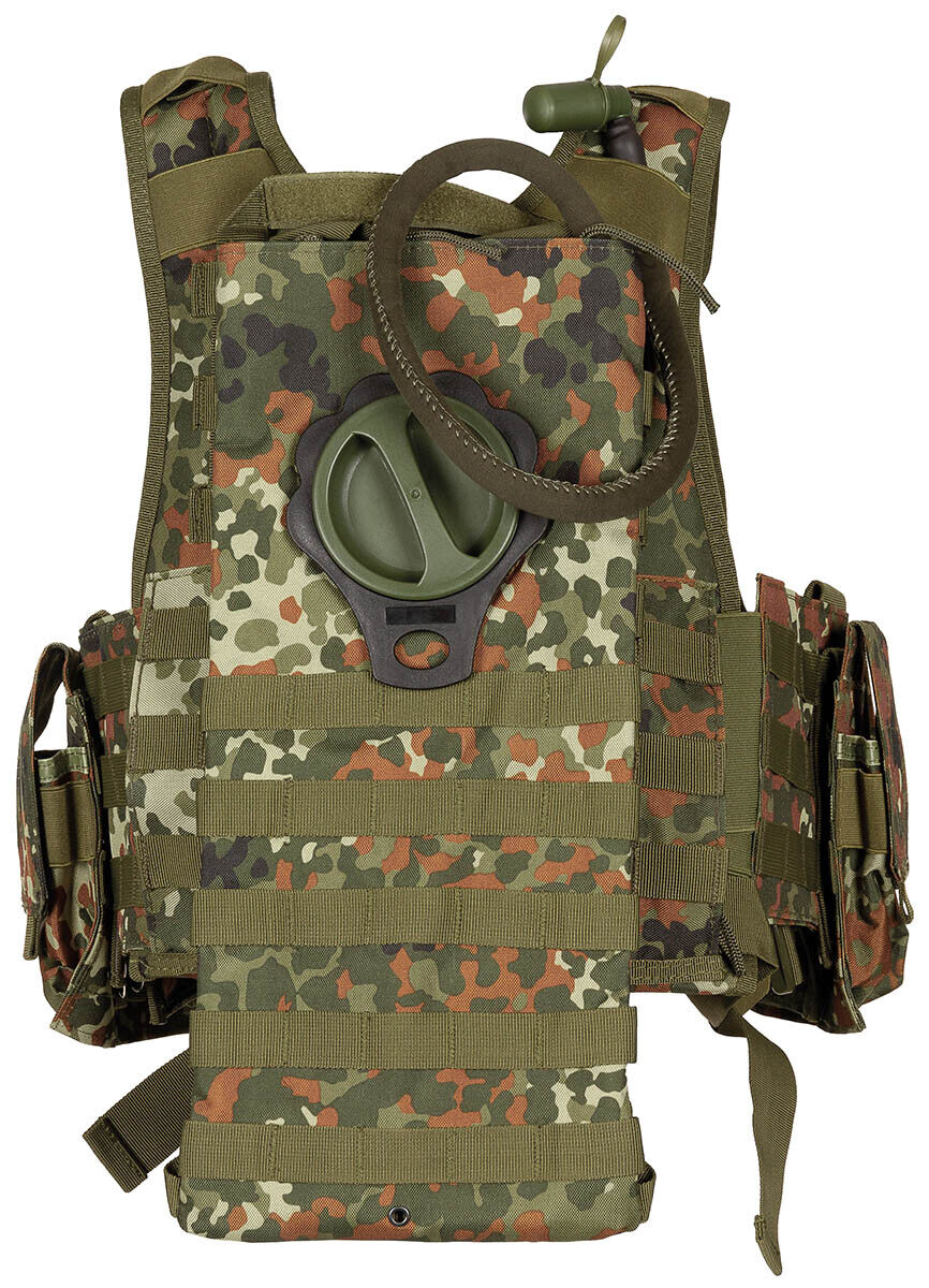 MFH Vest Ranger Several Pouches Flecktarn