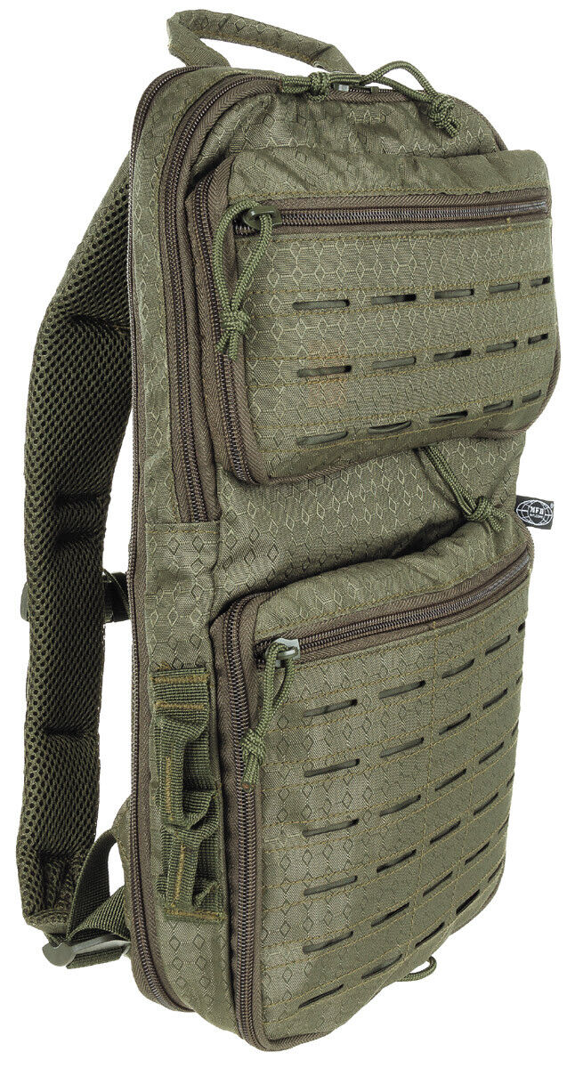 Outdoor Hiking Adjustable Backpack Military Army Compress 7-15L OD Green