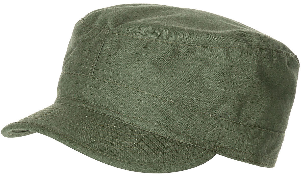 US BDU Cap American Army Style Field Hat Ripstop Military New All Sizes OD green