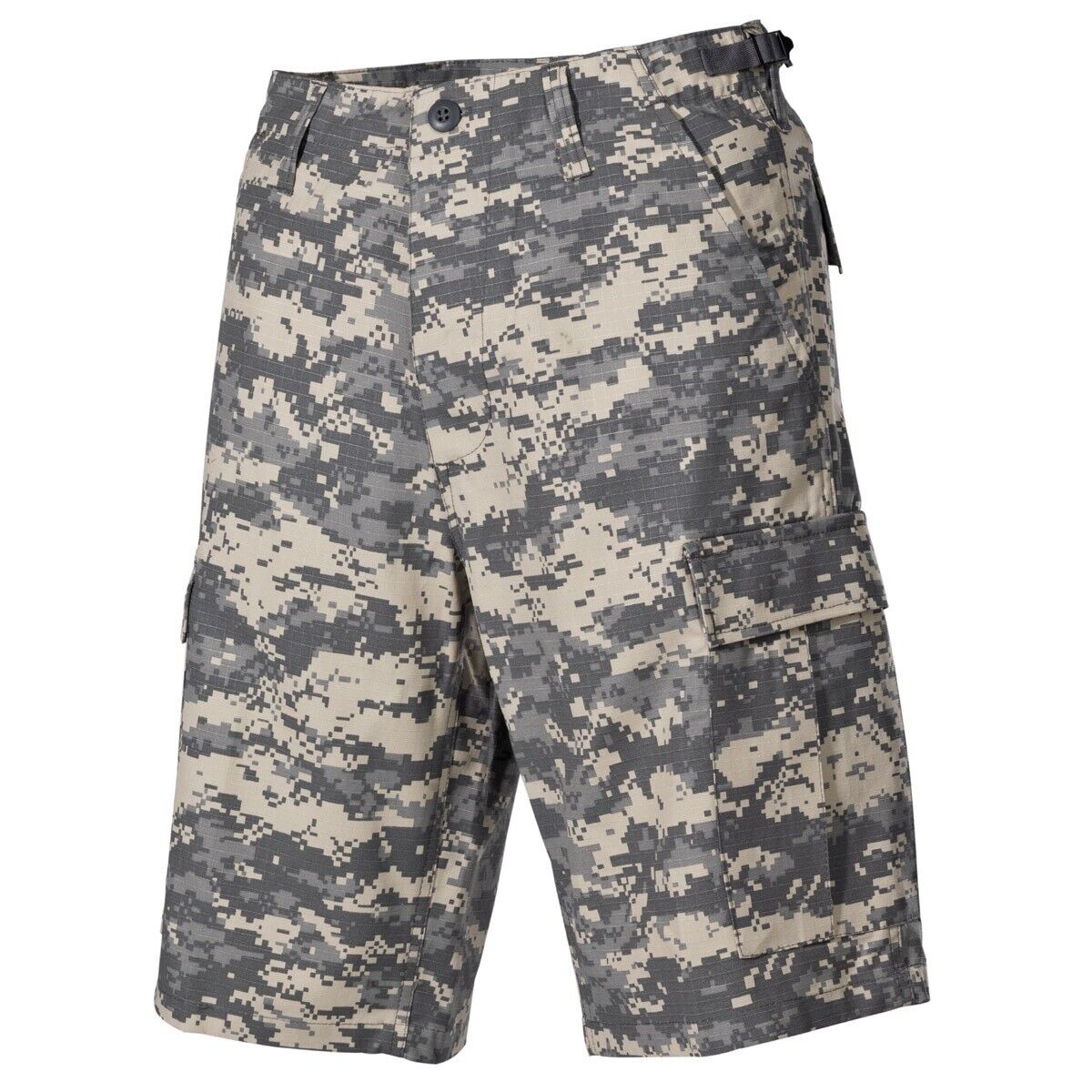 Shorts Bermuda Camo Military Army BDU Rip Stop AT Digital Leg Pockets