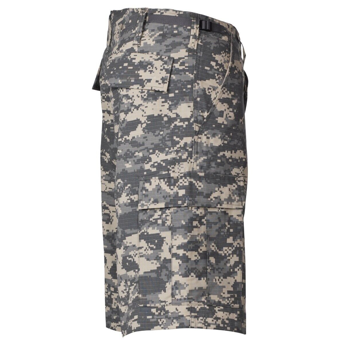 Shorts Bermuda Camo Military Army BDU Rip Stop AT Digital Leg Pockets