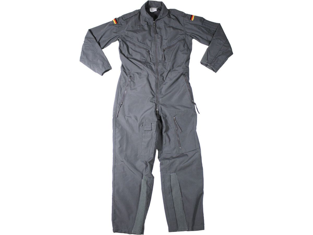 Original Bundeswehr German Army Military Pilot Coverall NBC Grey