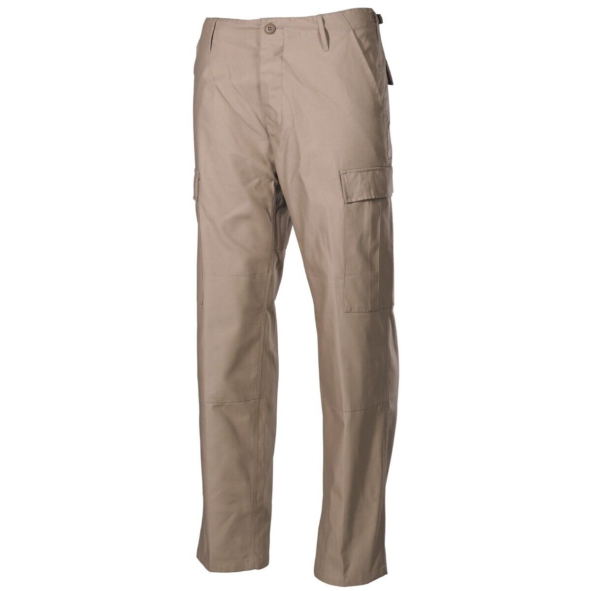 Reinforced Combat Men's Trousers Pants Army Knees and Seat US BDU OD Khaki MFH