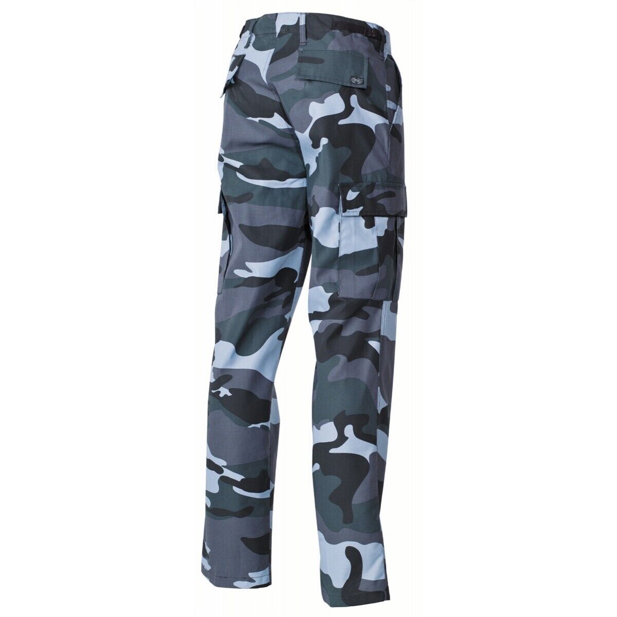 US Army Combat Battle Pants Men's Military Hunting Fishing BDU Sky Blue MFH
