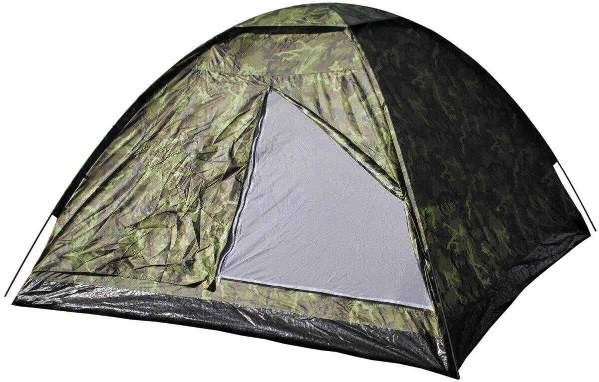 Monodom Tent 3 Person M 95CZ Camo Single-Walled Mosquito Net NonSlip Groundsheet
