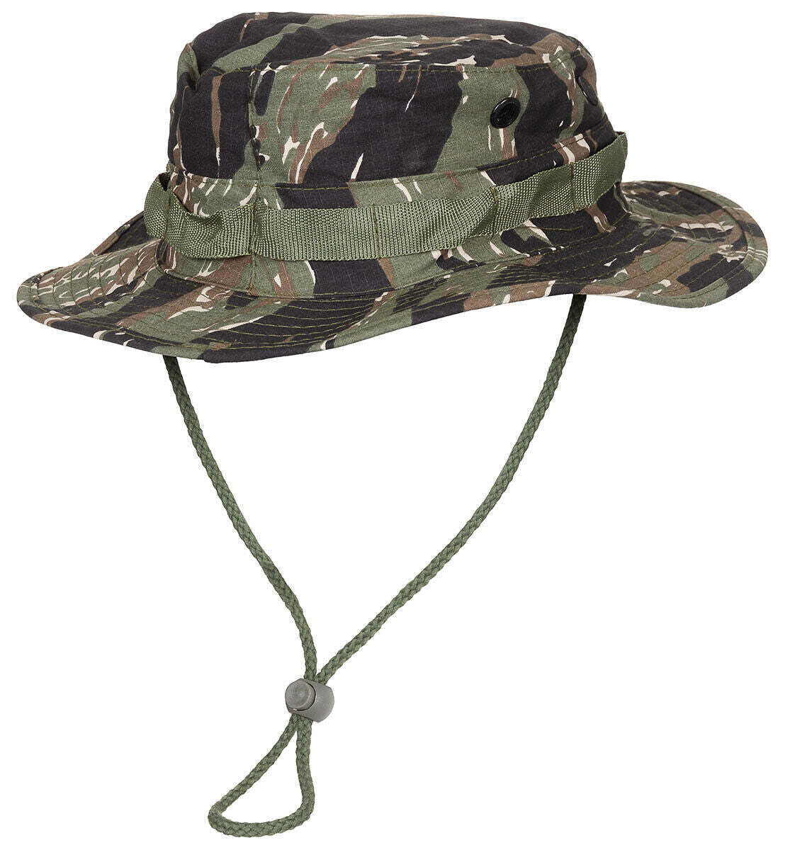 MFH Special Forces Short-Brim Ripstop Camo Army Bush Hat Jungle Military Tiger